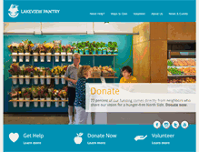 Tablet Screenshot of lakeviewpantry.org